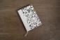 Preview: Notebook DIN format with elegant fashion illustrations black, gold, velvet back, black